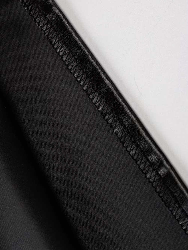 Noir Curve Strapless Atelier Dress