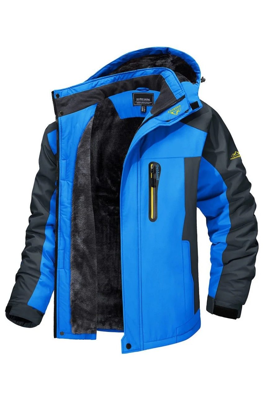 Outdoor Waterproof Insulated Fleece Lining Jacket