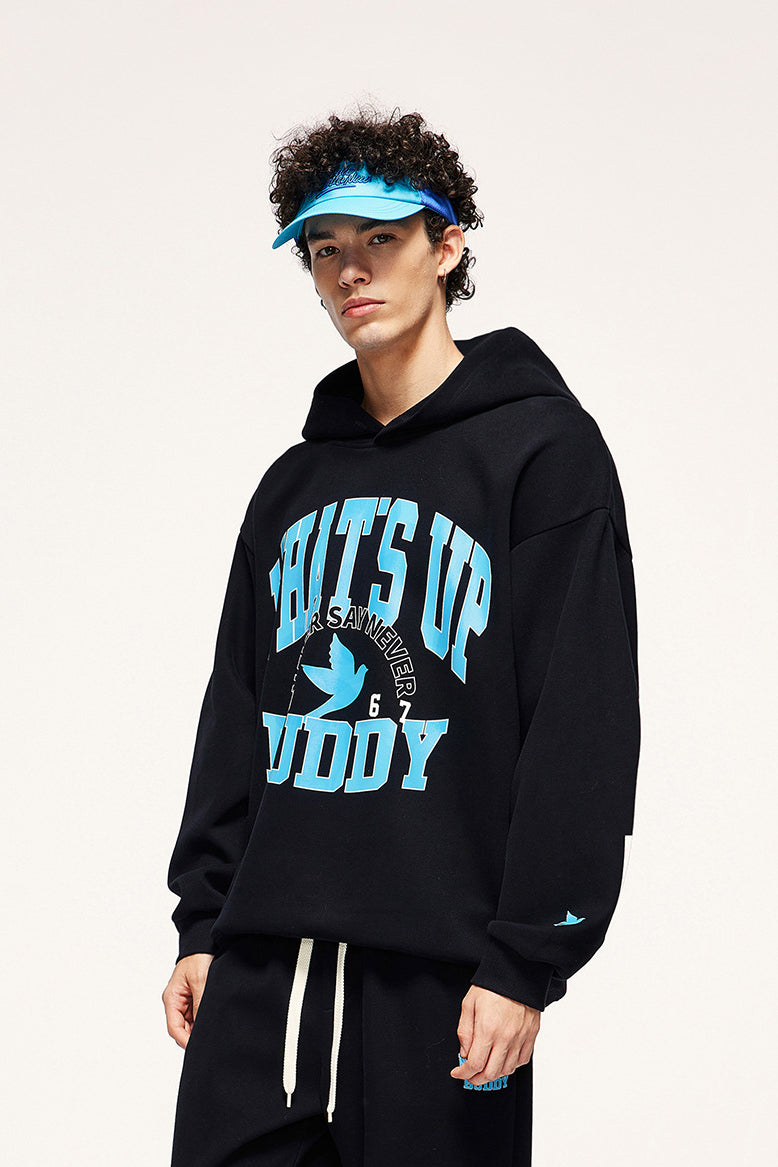 Casual Streetwear Bold Graphic Hoodie