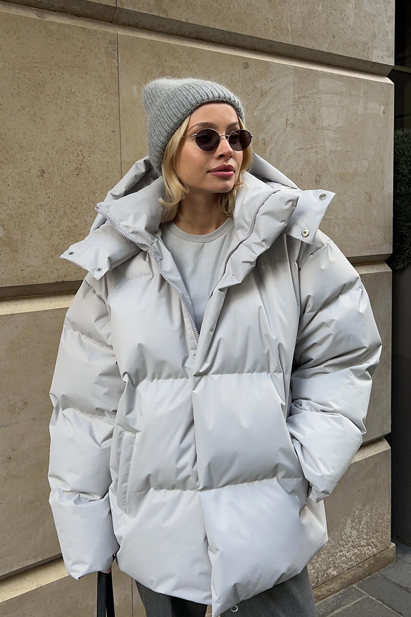 Women's Stylish Oversized Puffer Jacket