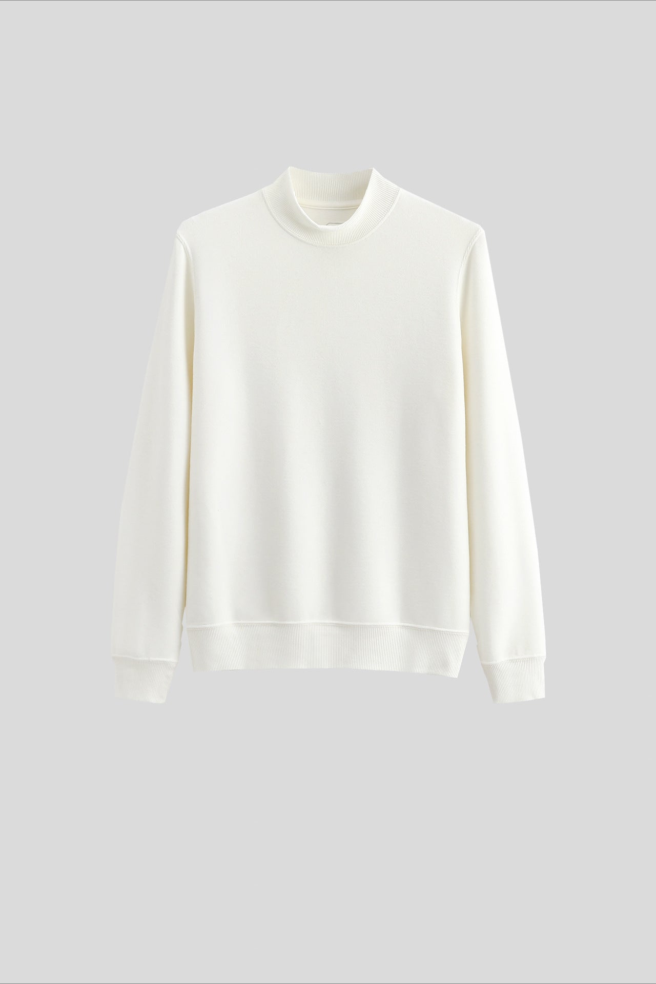 Slim High Collar Pullover Sweater