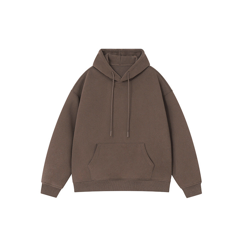 Espresso Minimalist Oversized Hoodie