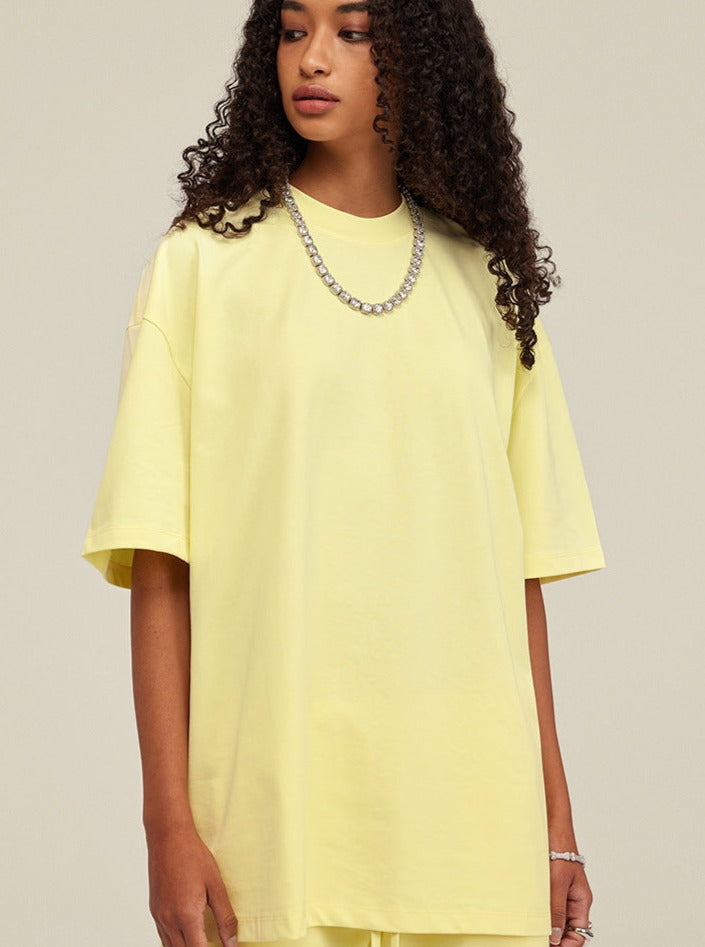 Trendy Yellow Short-Sleeved Top