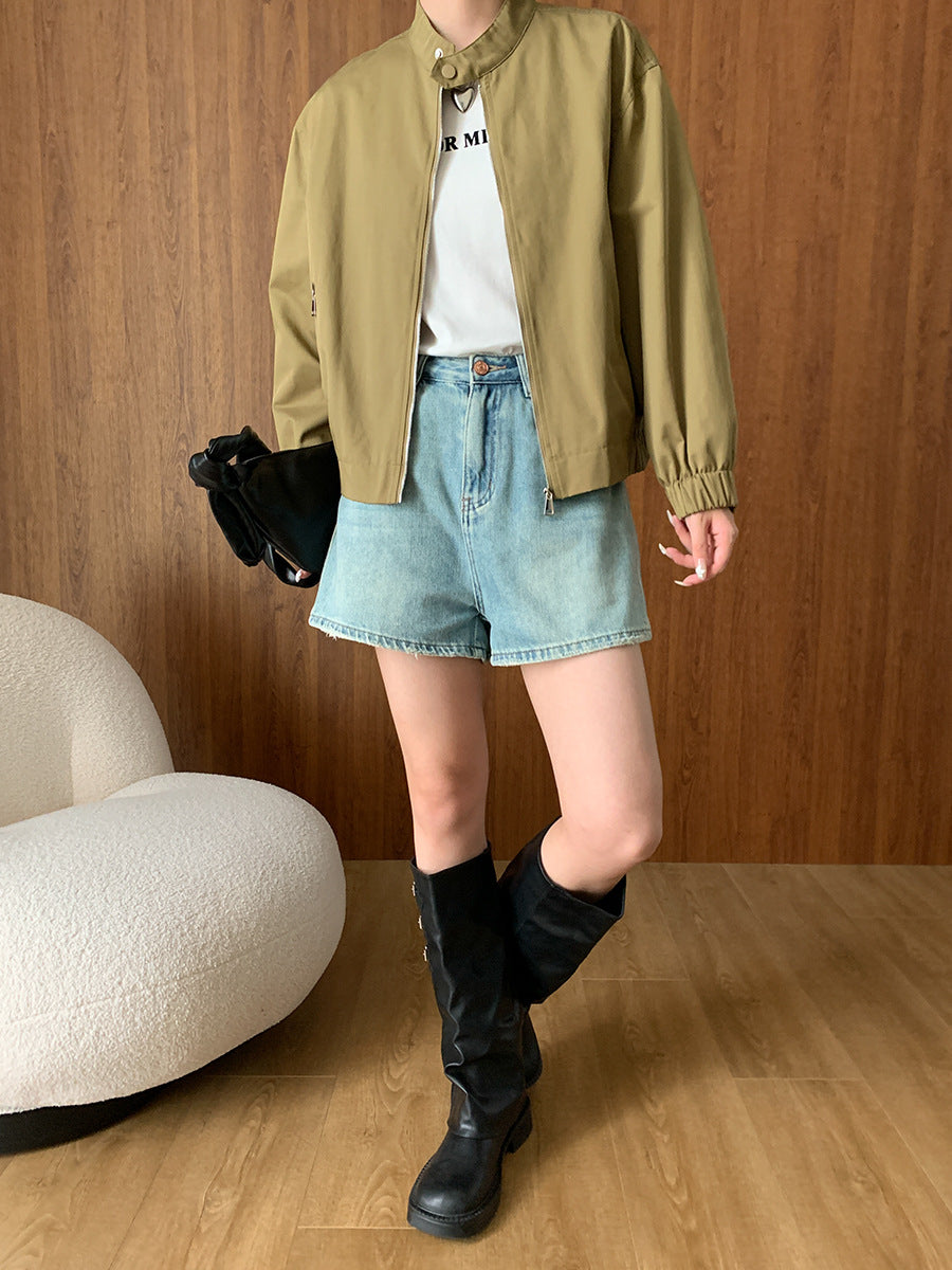 Transitional jacket ladies spring summer jacket ladies casual clothing Kendou Details