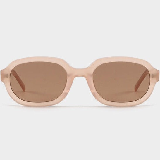 Brown Korean Plate High-Quality Sunglasses