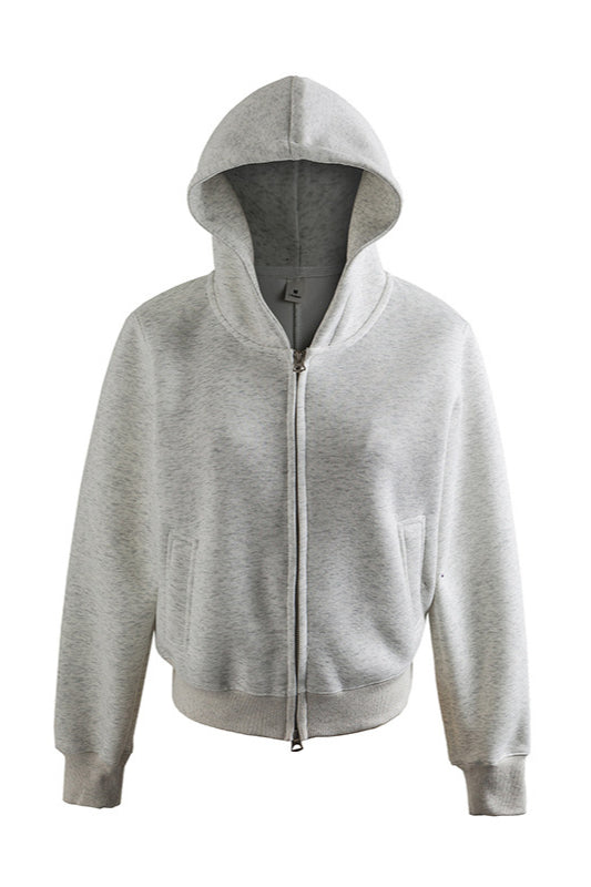 Women's Casual Zip-Up Hoodie