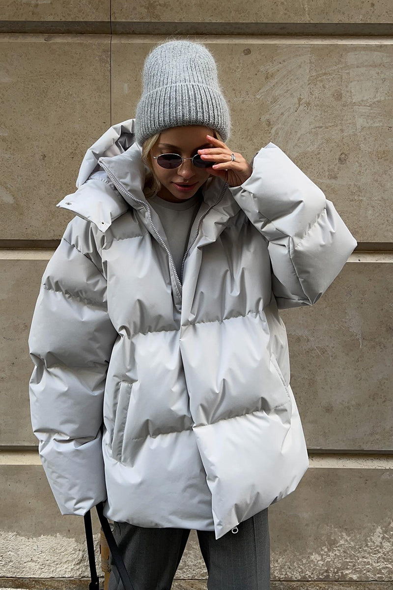 Women's Stylish Oversized Puffer Jacket