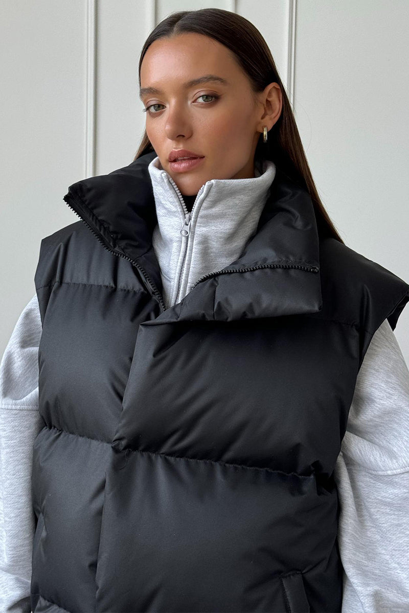 Women's Classic Layered Puffer Vest