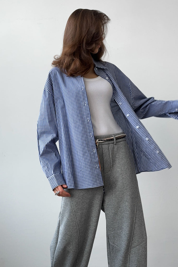 Marcellin Oversized Gingham Shirt