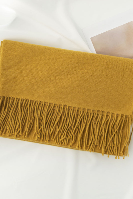 Simple Versaile Solid Colored Scarf