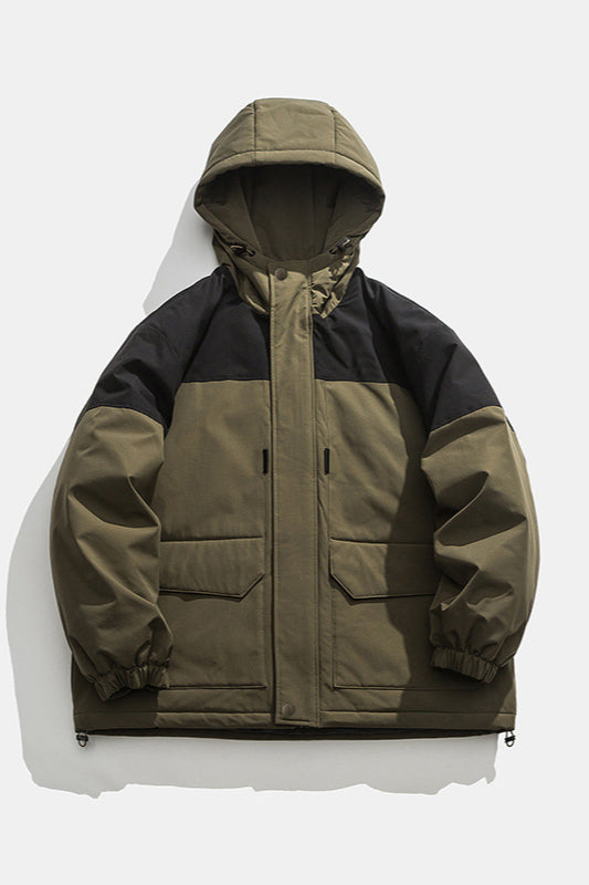 High-Performance Waterproof Colorblock Jacket