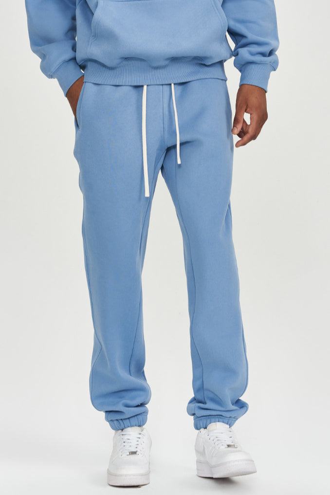 Adjustable Drawstring Essential Fleece Joggers